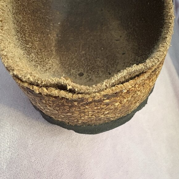 Birkenstock Yara Patent Leather Sandals Women’s Sz 38 US 7 Black Open Toe Shoes - Picture 11 of 12